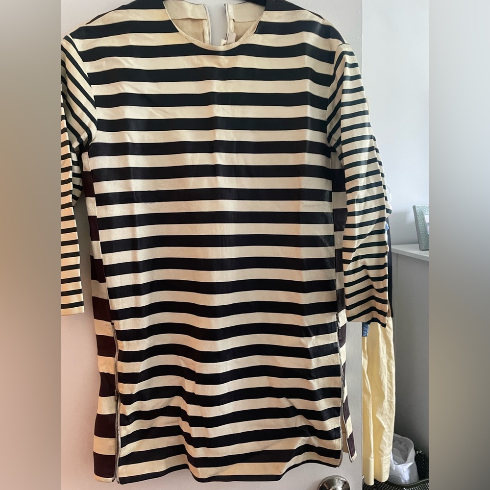Celine (Phoebe Philo era) leather shirt/tunic